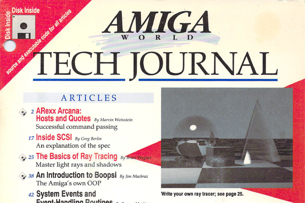 AmigaWorld Tech Journal Cover