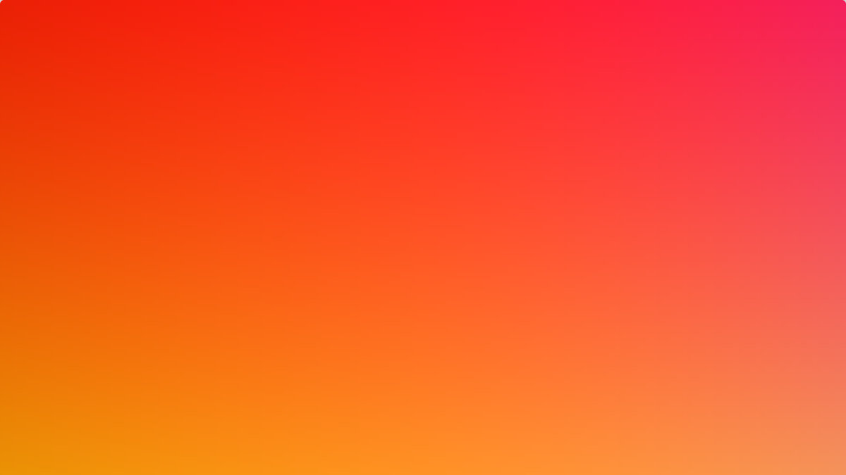 Red/orange gradient shader