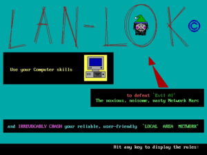 screenshot of LAN-LOK game