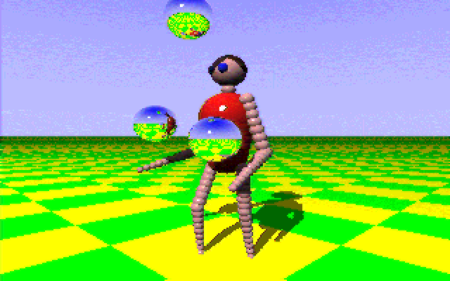 Screenshot of Amiga Juggler